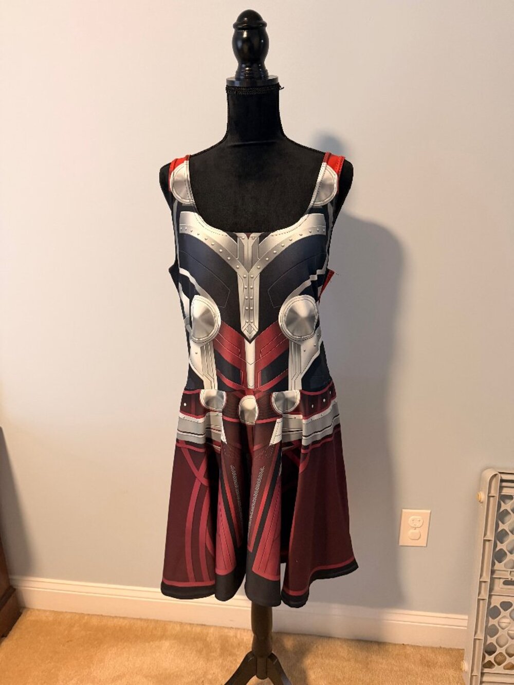 Mighty Thor Skater Dress Marvel Disney Bound XL